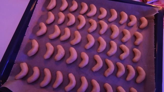 РОЖДЕСТВЕНСКИЕ ПЕЧЕНЬКИ МИНДАЛЬНЫЕ РОГАЛИКИ В САХАРНОЙ ПУДРЕ ❤️ THEJULIASWORLD смотреть онлайн