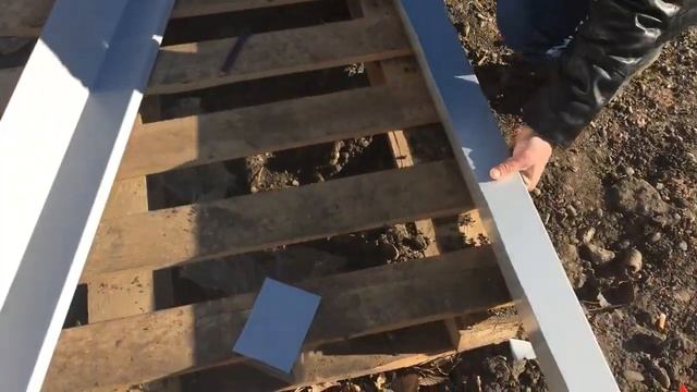 Фасонка. Подрезка наружного угла на нижнем отливе смотреть онлайн
