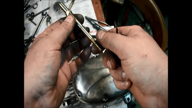 Ява   50  Пионер  Решение проблемы с валом лапки переключения скоростей