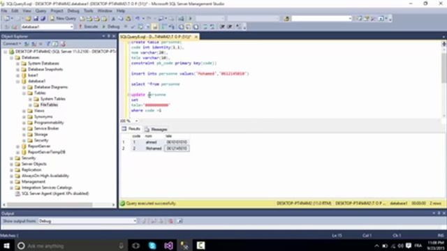 Insert, Update, Delete practise SQL смотреть онлайн