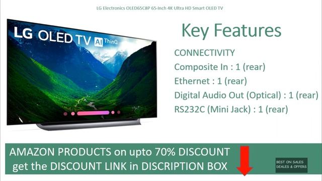 LG Electronics OLED65C8P 65-Inch 4K Ultra HD Smart OLED TV REVIEW DEALS DISCOUNTS SALES SETUP OFFER смотреть онлайн