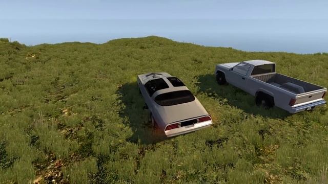 MUSCLE CAR BEACH PARTY! | BeamNG.Drive смотреть онлайн