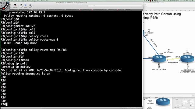 Fall 2015 - CTS265-840 (Week #7 - 10.12.2015) - Lab 5-1 - Policy Based Routing (PBR) (NetAcad) смотреть онлайн
