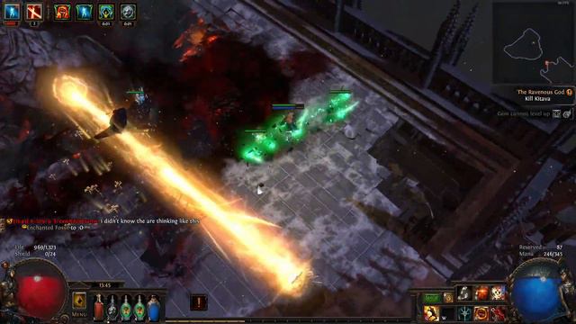 Path of Exile 3.4 - Kitava - Consecrated Path Oni-Goroshi Scion смотреть онлайн
