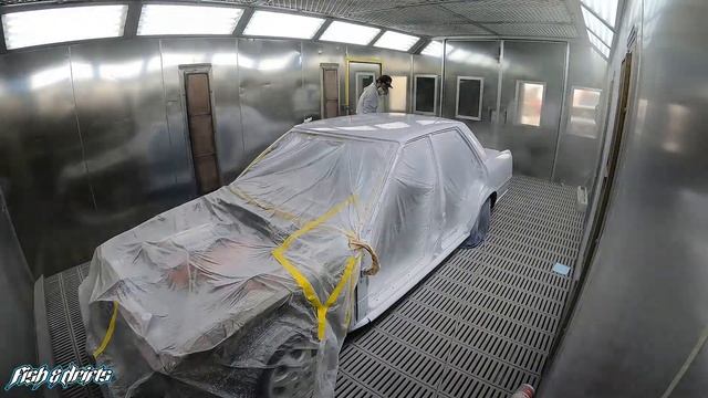 PAINTING THE R31 NISSAN SKYLINE DRIFT BUILD смотреть онлайн