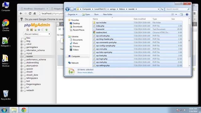 7 47 PHP and MySQL Install Wordpress смотреть онлайн
