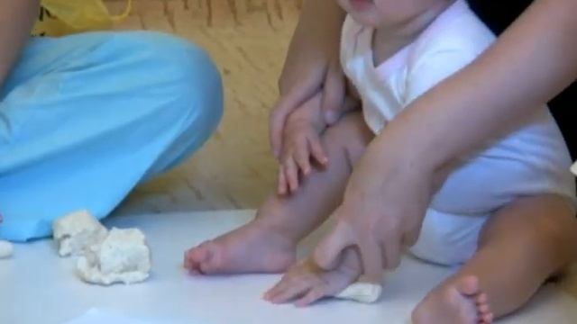 Работа с тестом (от 6 до 12 мес.)