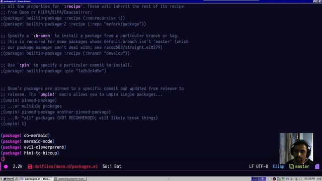 Clojure formatting with zprint and doom emacs смотреть онлайн