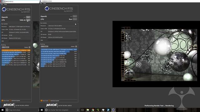 Ryzen 7 2700X vs dual e5-2690 Cinebench смотреть онлайн