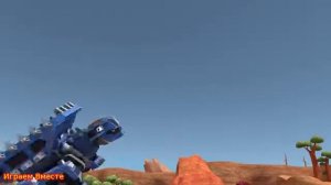 Мультик про Машинки Динозавры Игра для детей Dinotrux Trux It Up