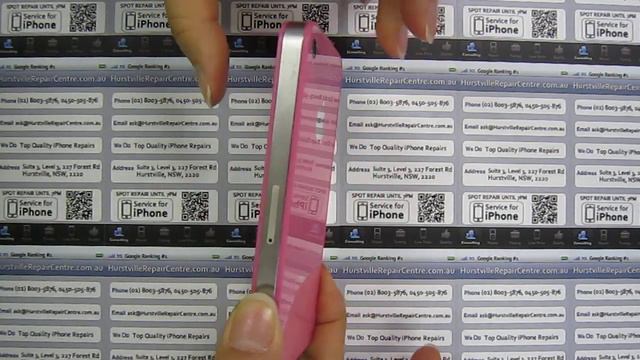Pink iPhone 4 is available in Sydney - iPhone Repairs Sydney Specialist смотреть онлайн