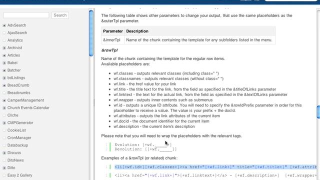 MODx-Wayfinder смотреть онлайн