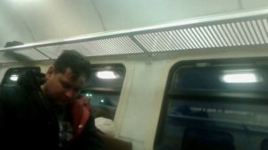 Пьяное быдло в электричке