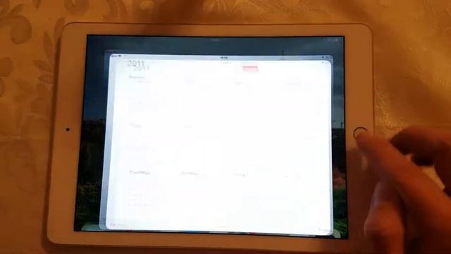 Calender от ios 11 iPad ошибка баг смотреть онлайн