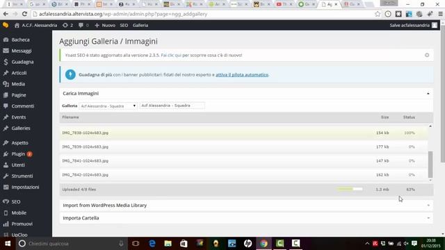 Wordpress - tutorial NEXTGen Gallery - inserimento galleria in album смотреть онлайн