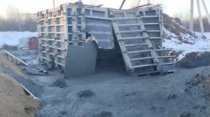 разорвало опалубки при заливке