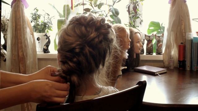 Причёска на резинках | Авторские причёски | Лена Роговая | Hairstyles by REM | Copyright © смотреть онлайн