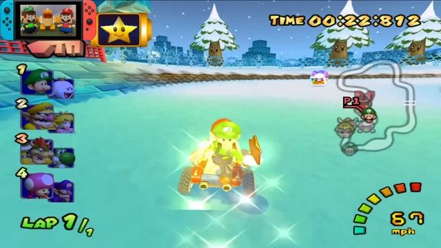 Can Mario and Luigi save Rosalina from Sumo Bro's Fury? Lego vs Game смотреть онлайн