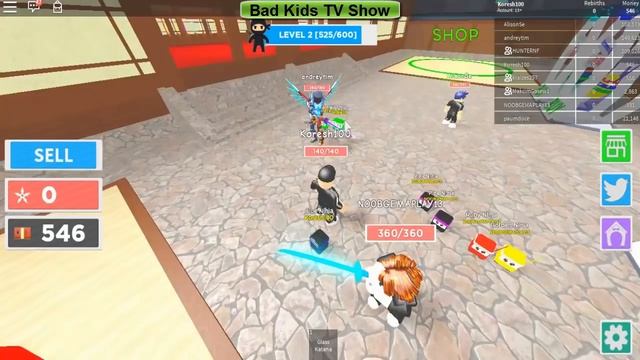 Как стать мастером ниндзя роблокс симулятор Ninja Masters Roblox смотреть онлайн