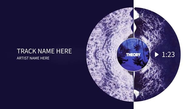 Audio Spectrum Visualizer Template #5 | After Effects | Reactive Music | Music Waveform | 4K | FREE смотреть онлайн