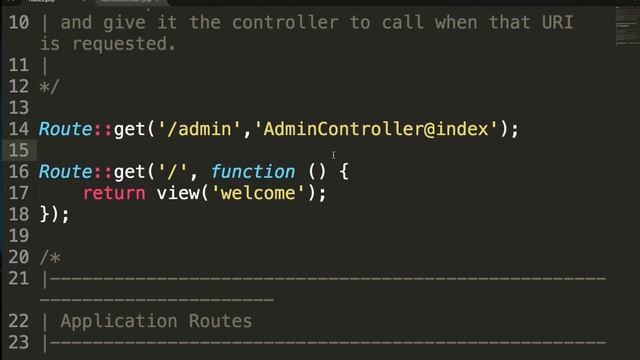 Laravel 5 Tutorial for Beginners in Hindi ( routes.php ) | Part-3 смотреть онлайн