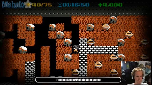 Boulder Dash XL - Retro Walkthrough 8 смотреть онлайн