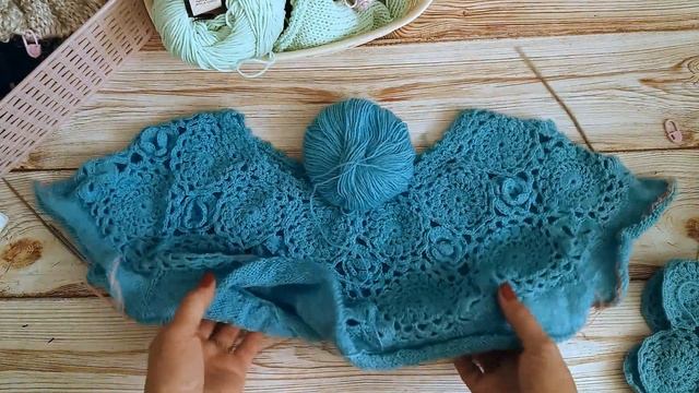 Влог №4 / Вязальные процессы августа / 1 часть смотреть онлайн