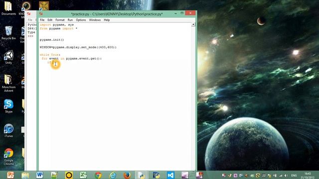Simple Pygame Window- Your first video game смотреть онлайн