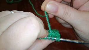 Красивая кромка | Обработка края изделия полным шнуром I - cord | Вязание спицами