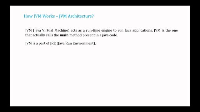JVM Fundamentals: How the Java Virtual Machine Works (Part-1) смотреть онлайн