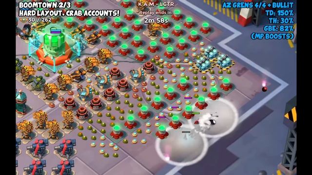 Boomtown: Hard layout! Crab accounts! ✦ Boom Beach смотреть онлайн