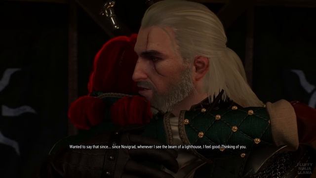The Witcher 3: Wild Hunt - New romance scene with Triss in "On Thin Ice" (Patch 1.10) смотреть онлайн