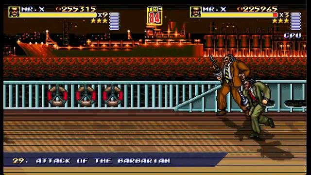 Streets of Rage Remake 5.2 - Mr.X & Mr.X Playthrough Longplay смотреть онлайн