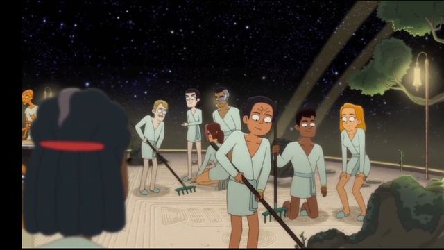 Deflector Dish Scene • Star Trek Lower Decks S03E04 смотреть онлайн