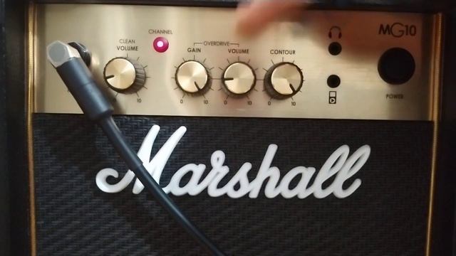 Marshall mg10g 10w // Ibanez grg170dx смотреть онлайн