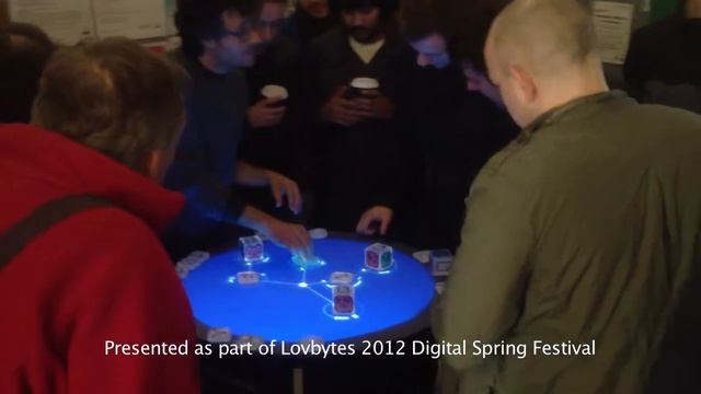 The Reactable tangible tabletop music playground by Sergi Jordà - at Lovebytes 2012 смотреть онлайн