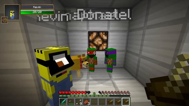 TEENAGE MUTANT NINJA TURTLES!! | Think's Lab Minecraft Mods [Minecraft Roleplay] смотреть онлайн