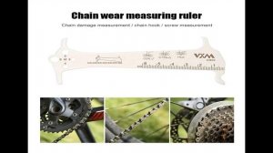 Калибр - измеритель износа велосипедной цепи. Caliber - bike chain wear meter.