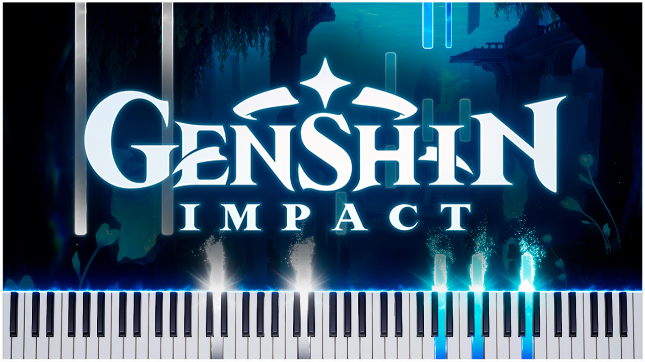 Marcescent Floret (Genshin Impact) 【 КАВЕР НА ПИАНИНО 】 смотреть онлайн