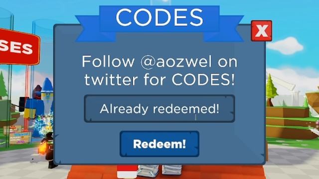 ALL CODES *WORKING* For ROBLOX 