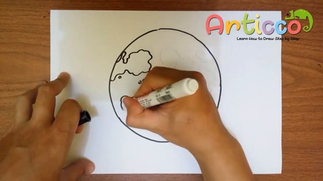 How to Draw a Moon Step by Step for Kids смотреть онлайн