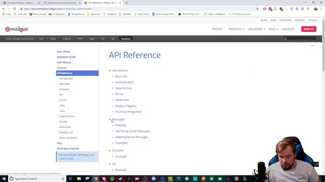 Walkthrough: Sending Mail with Mailgun (Backend with Express) смотреть онлайн