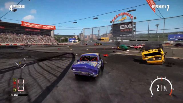 Xbox Series X - Wreckfest 4K 60 FPS Gameplay смотреть онлайн