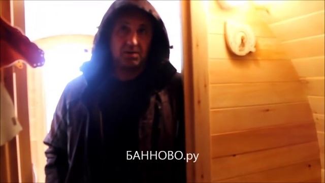 Отзыв владельца Бани Кедровой в форме бочки. Зимняя эксплуатация в Сибири. смотреть онлайн