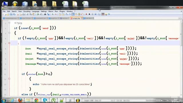 Case 1 - Solving Willer's bug ( Script's - PHP ,HTML) Forms , indenting смотреть онлайн