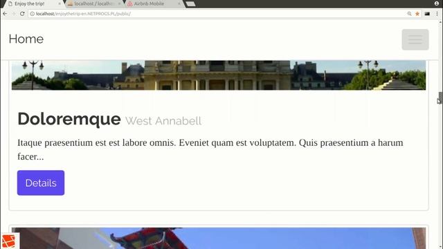 Web Applications in Laravel 5 with an Version for Smartphones As a Hybrid Mobile Application. смотреть онлайн