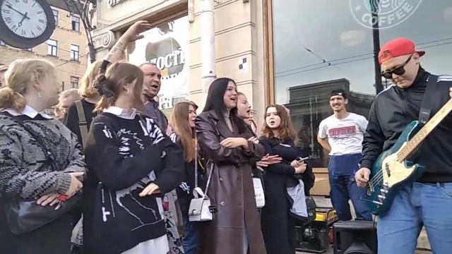УЛИЧНЫЕ МУЗЫКАНТЫ СПб, гр.АЙДАХО (13) 06.06.23. смотреть онлайн