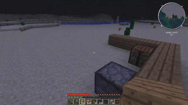 Minecraft: Выживания с модами на моей сборке/Постройка и добыча ресурсов. смотреть онлайн