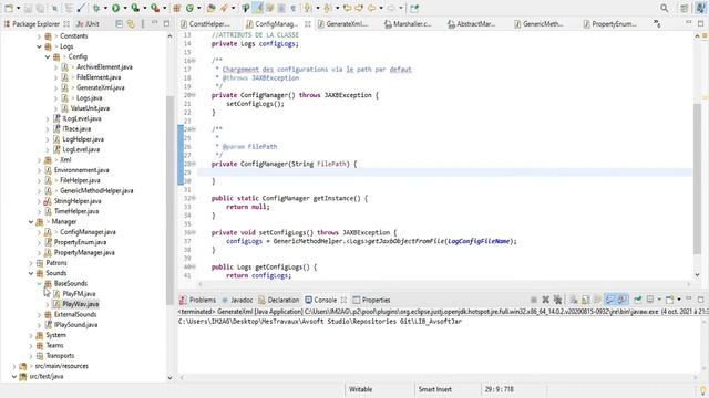 VOD - Configuration d'un Logger JAVA смотреть онлайн