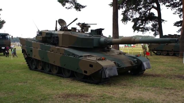 Type90 MBT Hydropneumatic Suspension Demonstration смотреть онлайн
